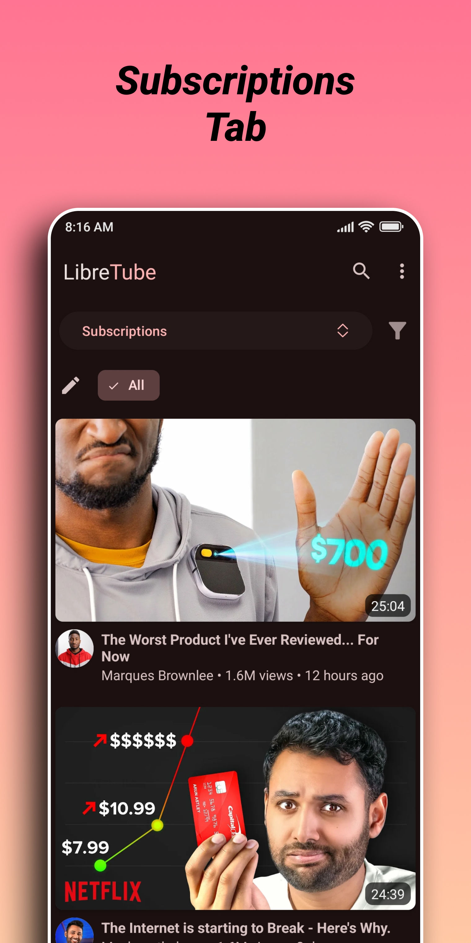 Subscriptions